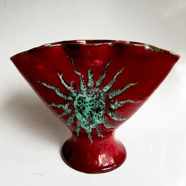 Ceramic Vase by Auro Salvaneschi for Baratti Bruno, 1950s For Sale - Image 7 of 7