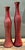 Vintage Pair of Ribbed Tall Vases For Sale - Image 4 of 12