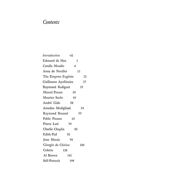 "My Contemporaries" 1968 Cocteau, Jean For Sale - Image 4 of 8