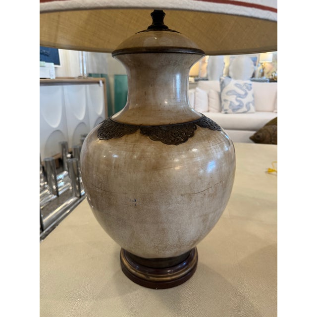 Metal Pair of John Richard’s Table Lamps For Sale - Image 7 of 11