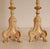 1980s Vintage Table Lamps France Cream With Gold - a Pair For Sale - Image 6 of 9