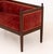 Louis XVI Style Velvet Upholstered Mahogany Sofa For Sale - Image 4 of 8