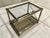 Brass Aged Brass End Table From Mastercraft For Sale - Image 8 of 13