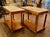 Traditional 19th Century Pair of Empire Style Italian Walnut Consoles For Sale - Image 3 of 7