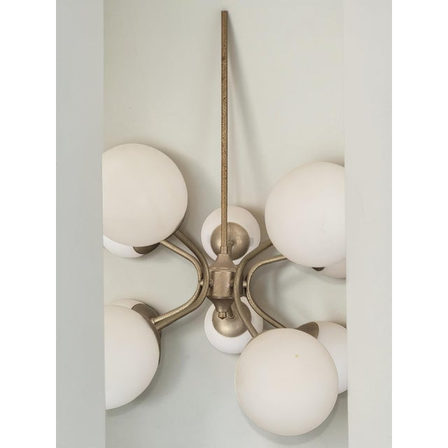 Vintage Sputnik Pendant Light, 1950s For Sale - Image 4 of 8
