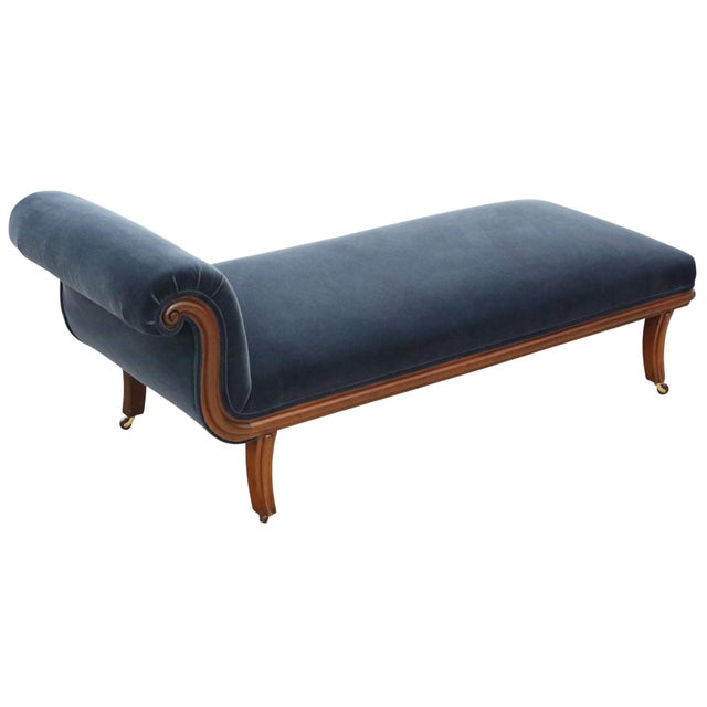 Antique Mahogany Chaise Lounge, 19th Century For Sale - Image 5 of 13