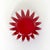 1960's Cathrineholm Red and White Lotus Enamel Bowl 11-Inch For Sale - Image 9 of 11