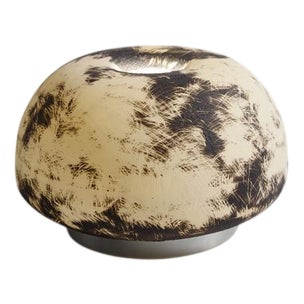 Round Sgraffito 02 Wall Lamp by Jennifer Midoz For Sale