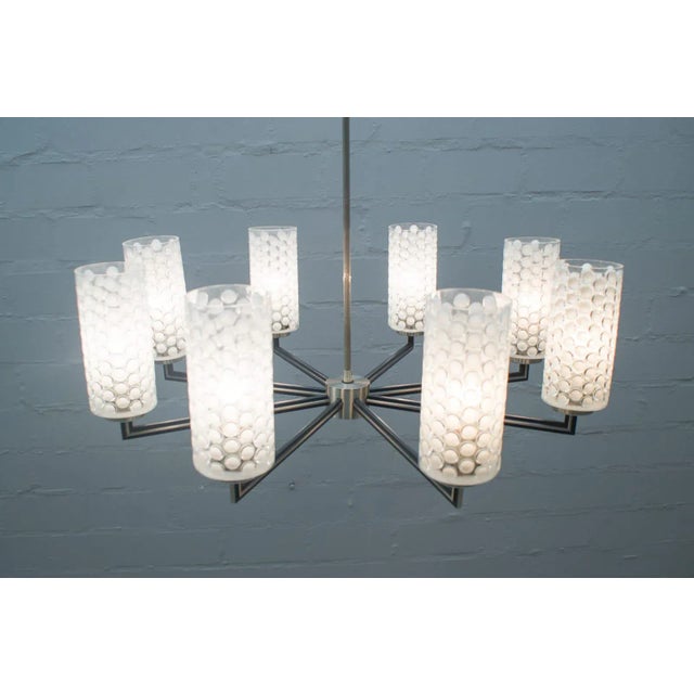 Mid-Century Modern Vintage Chandelier from Kaiser Leuchten, 1960s For Sale - Image 3 of 11