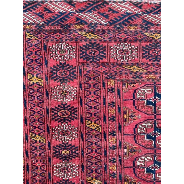 Turkmen Bukhara Rug For Sale - Image 9 of 18
