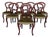 Mahogany Balloon Back Dining Chairs, Set of 8 For Sale