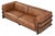 Henry Industrial Modern Leather Sofa - Micheal Cherry For Sale - Image 9 of 15