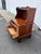 Brown Pair of Chippendale Style Vintage Solid Cherry Wood Nightstands by Henkel Harris For Sale - Image 8 of 17