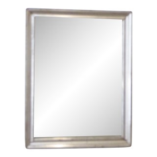 Antique Silverleafed Mirror For Sale