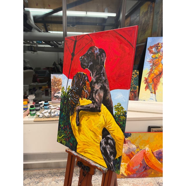 I painted Loved Like Family to celebrate the unconditional love, loyalty, and deep comfort we share with pets. The artwork...
