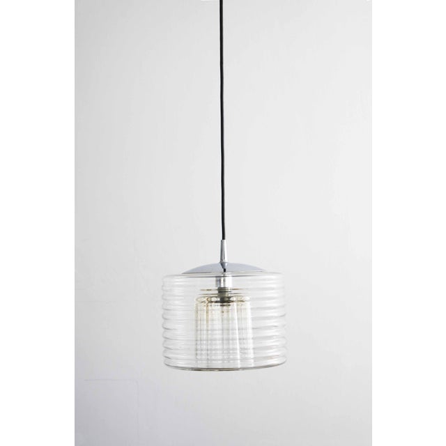 1970s Flower Pendant Lamp by Koch & Lowy for Peill & Putzler, 1970s For Sale - Image 5 of 9