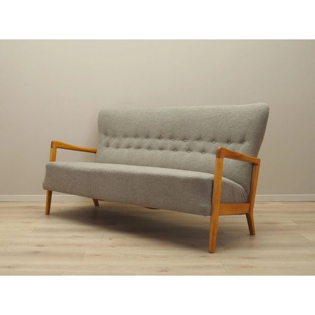 1960s Beech Sofa by Soren Hansen for Fritz Hansen, 1960s For Sale - Image 5 of 15