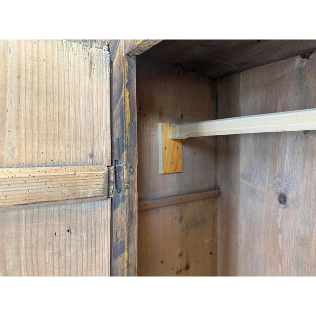 Biedermeier Rustic Farmhouse Cupboard For Sale - Image 17 of 18