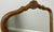 Vintage French Mirror in Oak For Sale - Image 3 of 9