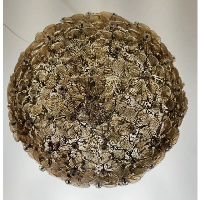 Barovier e Toso 1960s Millefiori Flush Mount by Barovier E Toso For Sale - Image 4 of 8