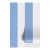 Clubhouse Stripe Grasscloth Wallpaper by House Party | Cornflower Blue and White | 6 Yards For Sale