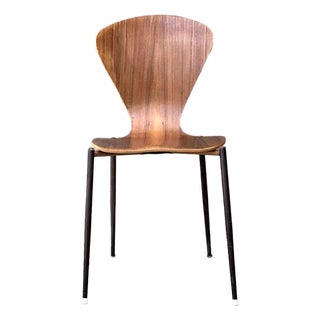 Vintage Danish Bent Plywood Chair For Sale
