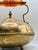 Antique JCB James Clews Brass Toddy Kettle With Amber Handle For Sale - Image 4 of 8