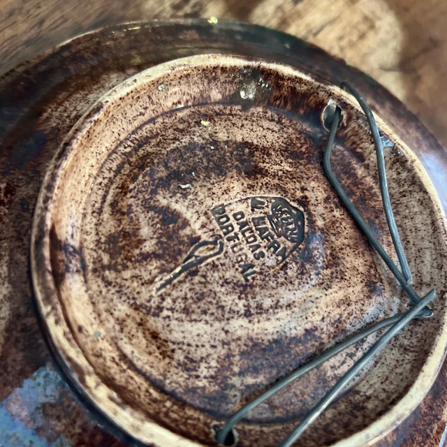 Late 19th Century Antique Portuguese Manuel Mafra Palissy Style Snake Plate For Sale - Image 5 of 6