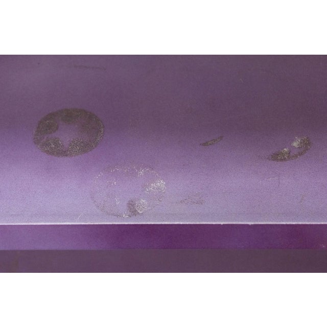 Purple Metal Bookcase from CMP&P Milano For Sale - Image 9 of 14