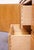 Wood Bassett Furniture Solid Oak Early American Country Style 68" Triple Door Dresser 2283-247 For Sale - Image 7 of 16
