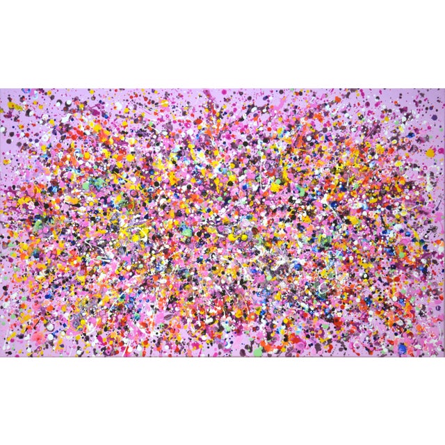 Pink Dreams 5.Modern Original Painting.Iryna Kastsova For Sale