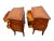 1990s Vintage Italian Baroque Style Bombé Nightstands, Petite Commodes by Marconi Arte, Pair For Sale - Image 5 of 13