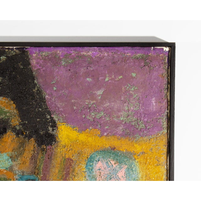 Abstract Oil on Canvas Painting by Sidney Smiley For Sale In Indianapolis - Image 6 of 8