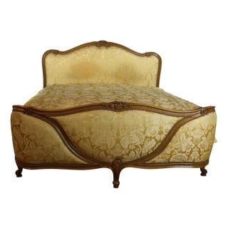 Louis XV Style Bed, 1950s For Sale