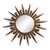 20c Spanish Gilded Iron Sun Mirror For Sale