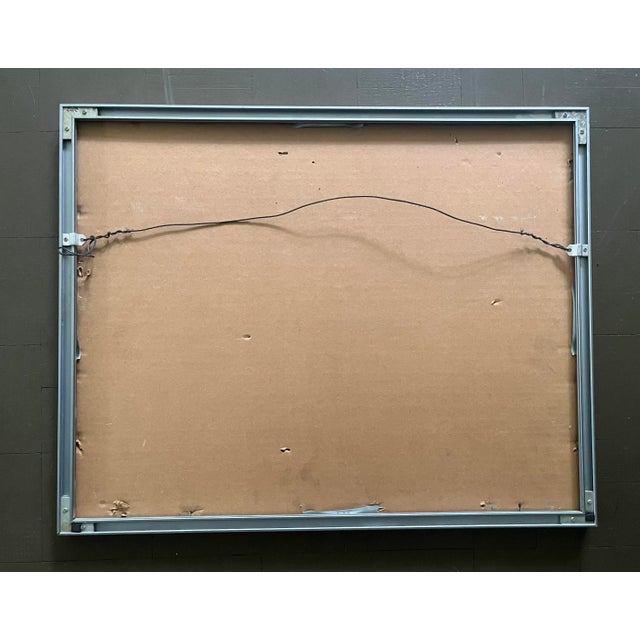 Post Modern "Silhouettes" Silk Screen 1980s Signed For Sale - Image 9 of 10