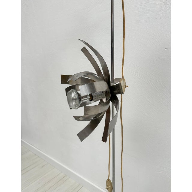 Vintage French Sculptural Floor Lamp by Jocelyne Trocmé for Oxar, 1970s For Sale - Image 6 of 8