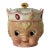 Rare - Ucagco "Prince Boy" Ceramic Cookie Jar Japan Vintage MCM For Sale