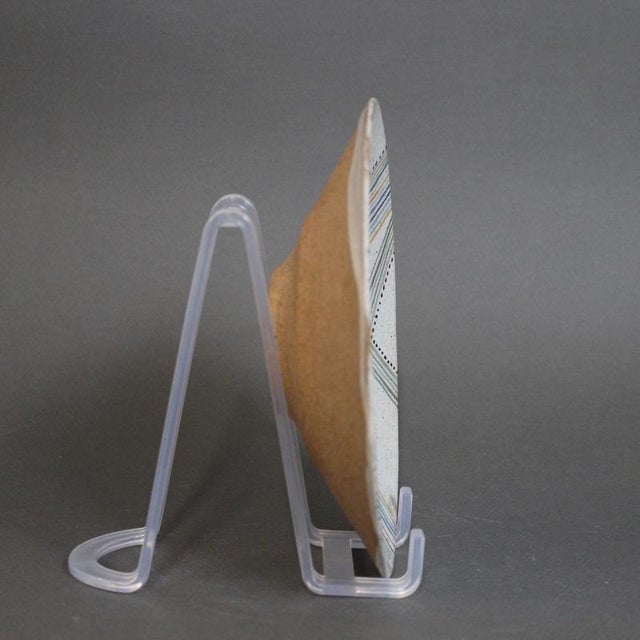 1970s Vintage Ceramic Decorative Bowl by Bruno Gambone, 1970s For Sale - Image 5 of 15