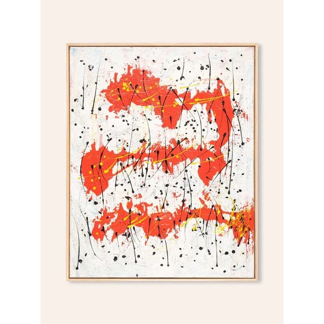 Abstract Composition I, Oil & Acrylic on Canvas For Sale - Image 11 of 11