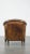Vintage Club Chair in Cognac-Colored Sheep Leather For Sale - Image 4 of 17