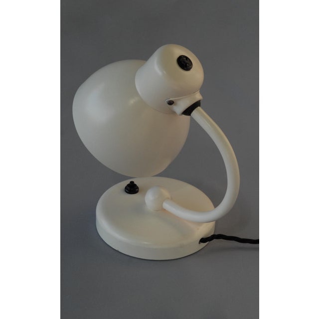 Night Stand Lamp No. 1227 St by Marianne Brandt and Hin Bredendieckvfor Kandem, Germany, 1940s, 1942 For Sale - Image 9 of 16