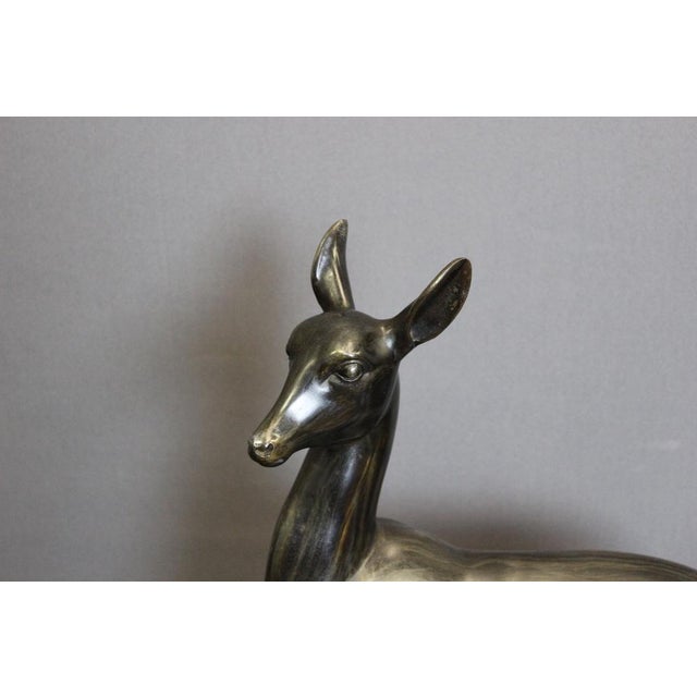 Irénée Rochard, Art Deco Antelope, 1920s, Babbitt For Sale - Image 11 of 15