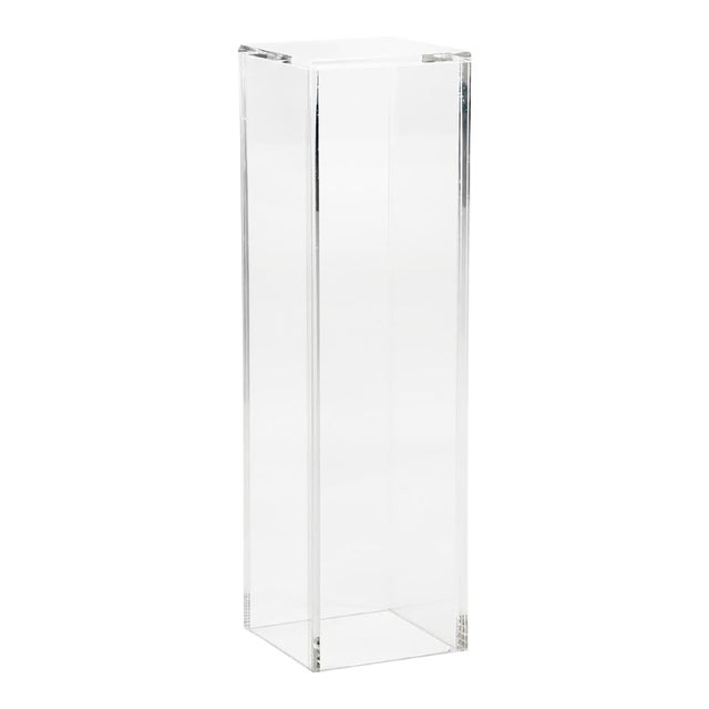 Acrylic Pedestal, Large For Sale