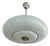 Art Deco Pendant Light in Ivory Glass, 1930s For Sale