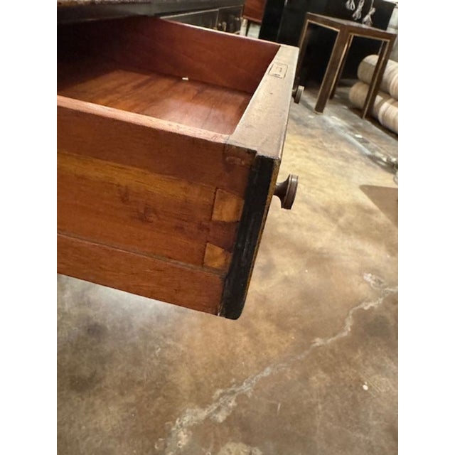 19th Century English Queen Anne Chinoiserie Bureau Flat For Sale - Image 11 of 12