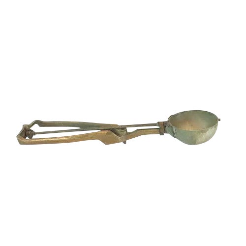 Vintage Brass Ice Cream Scoop Chairish