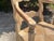 Textile Vintage Louis XV-Style Carved Accent Chairs With Rush Seats, Pair For Sale - Image 7 of 12