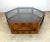 1970’s Mid Century Modern Lane Furniture Hexagonal Coffee Table, Smoked Glass Top For Sale - Image 10 of 12