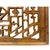 Brown Mid-20th Century Chinese Carved Wooden Window Lattice Panel For Sale - Image 8 of 9